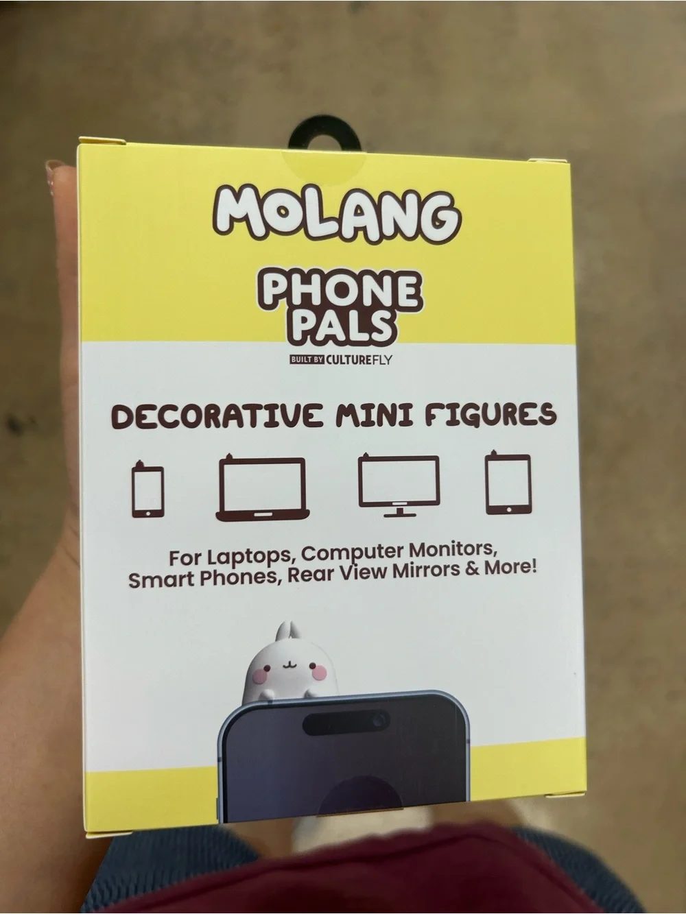 Molang Phone Pals Decorative Mini Figures (Set of 2)